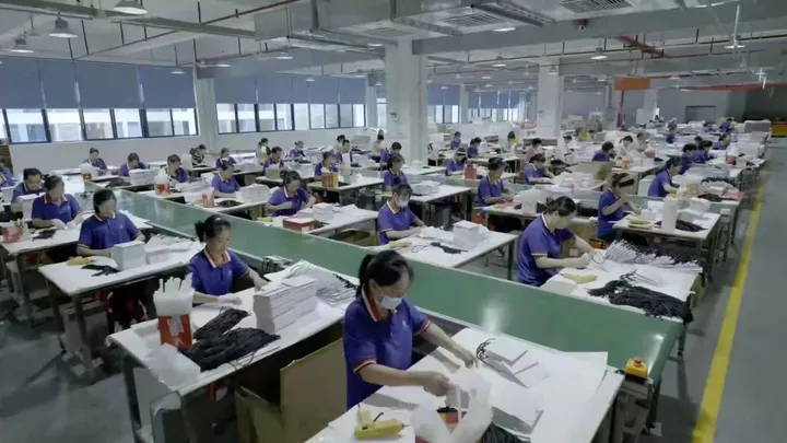 Factory production line