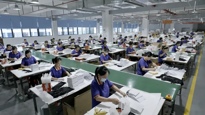 Factory production line